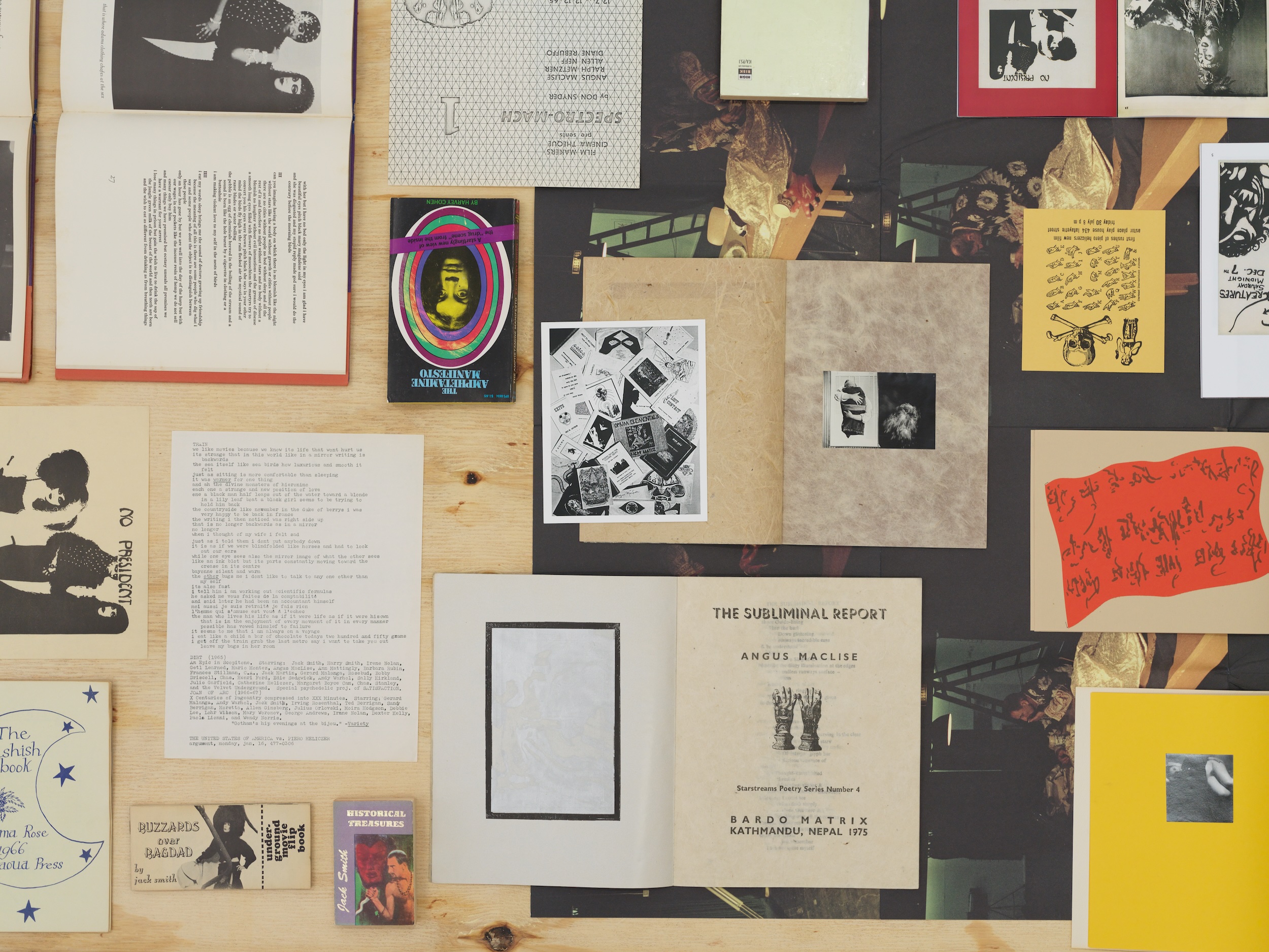 Explicit Aquarium & Heart – Piero Heliczer and The Dead Language Press - Les Bains-Douches, Alençon