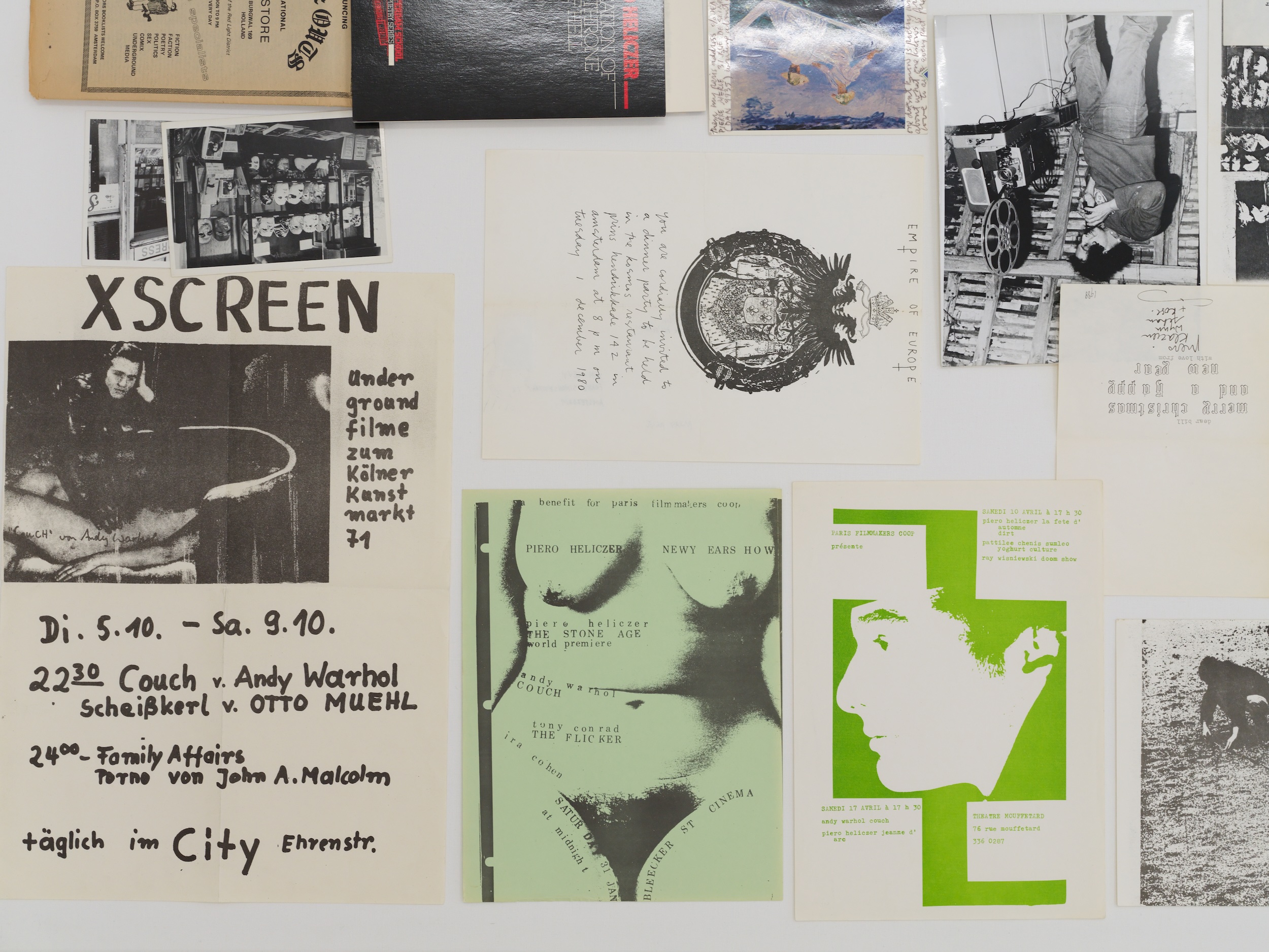 Explicit Aquarium & Heart – Piero Heliczer and The Dead Language Press - Les Bains-Douches, Alençon