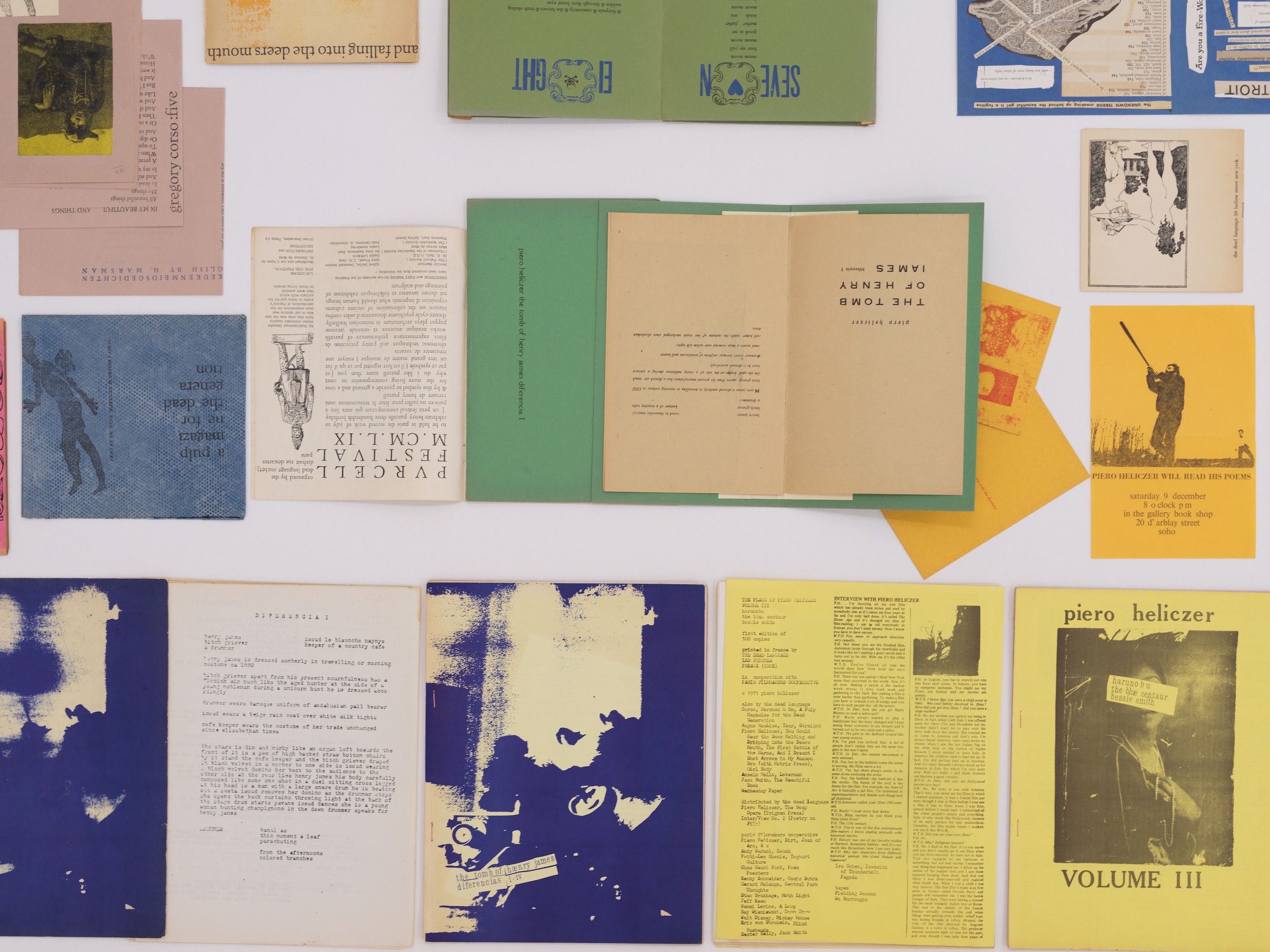Explicit Aquarium & Heart – Piero Heliczer and The Dead Language Press - Les Bains-Douches, Alençon