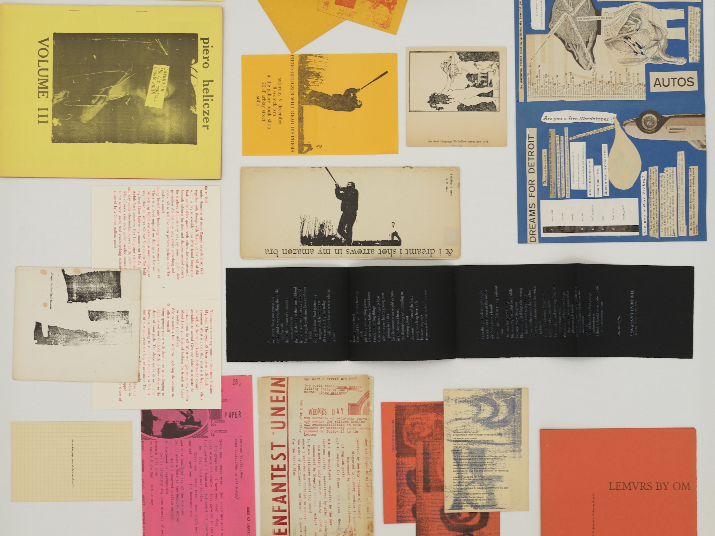 Explicit Aquarium & Heart – Piero Heliczer and The Dead Language Press - Les Bains-Douches, Alençon