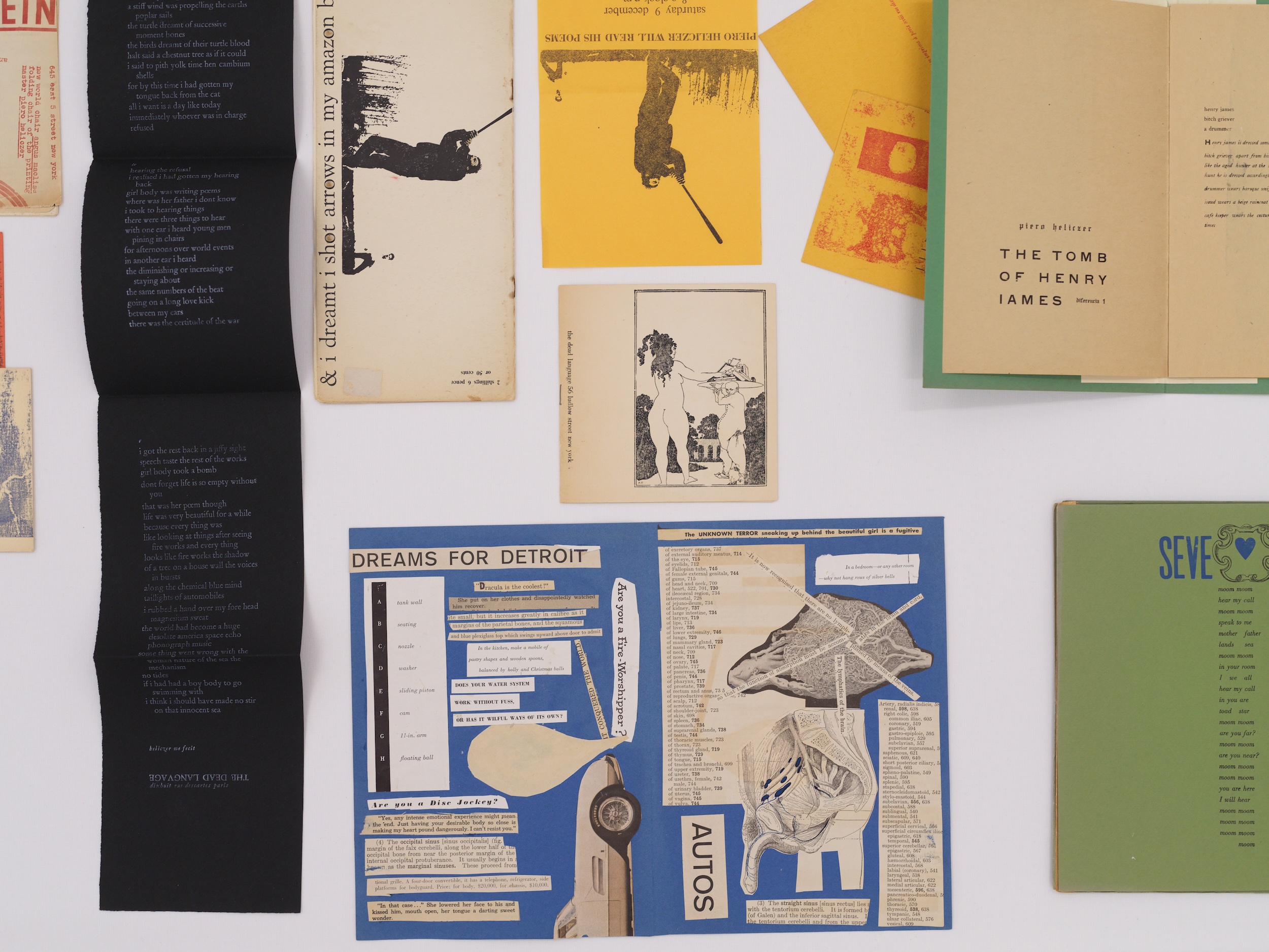 Explicit Aquarium & Heart – Piero Heliczer and The Dead Language Press - Les Bains-Douches, Alençon
