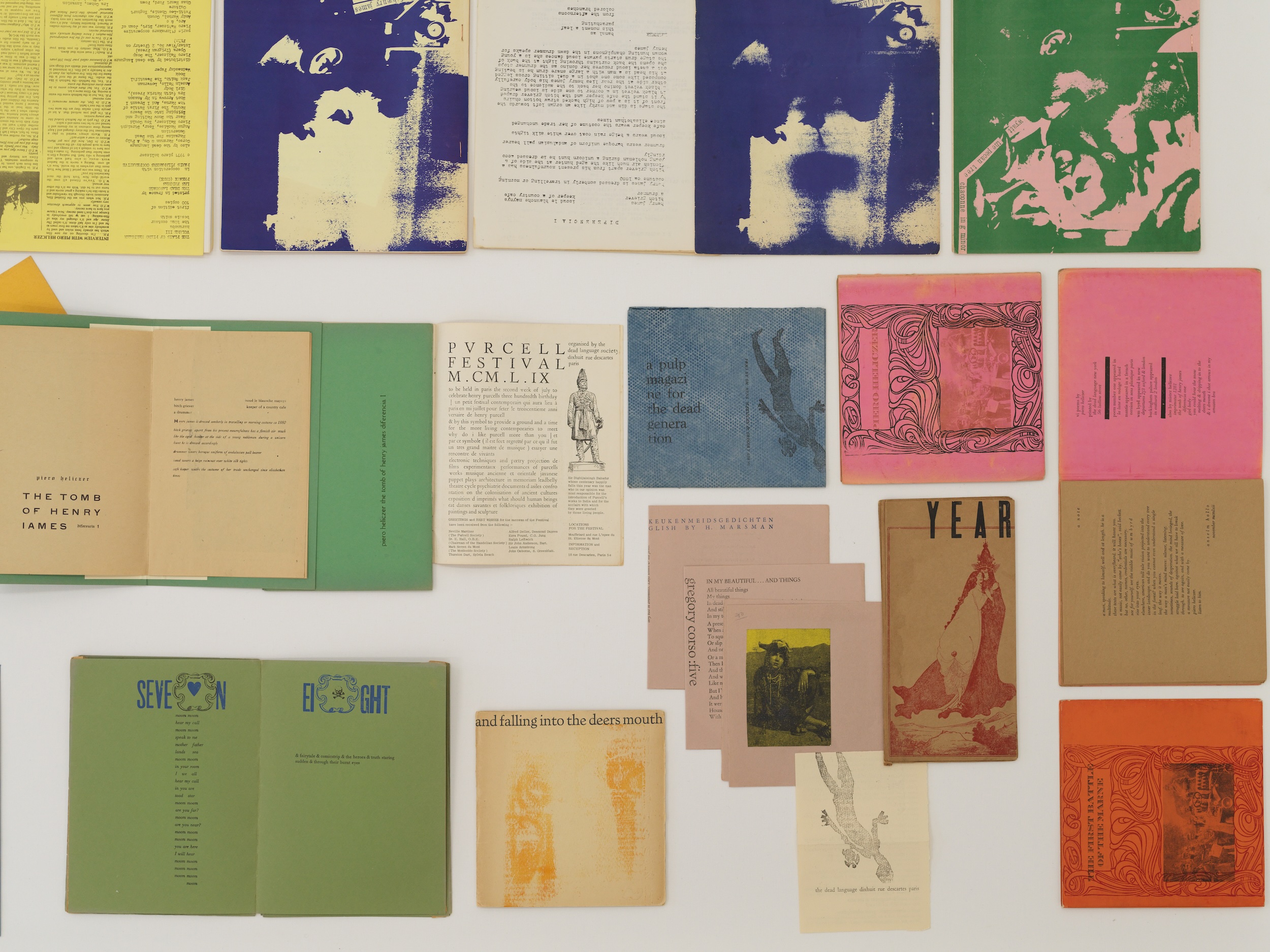 Explicit Aquarium & Heart – Piero Heliczer and The Dead Language Press - Les Bains-Douches, Alençon