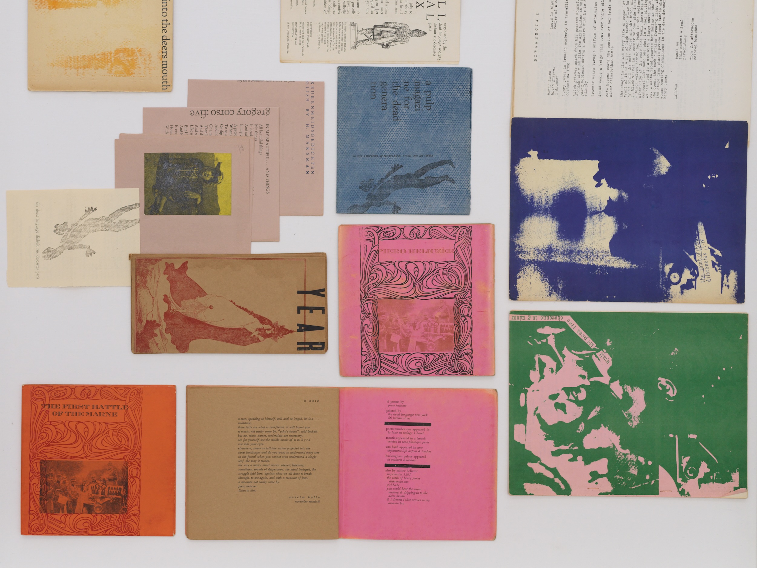 Explicit Aquarium & Heart – Piero Heliczer and The Dead Language Press - Les Bains-Douches, Alençon